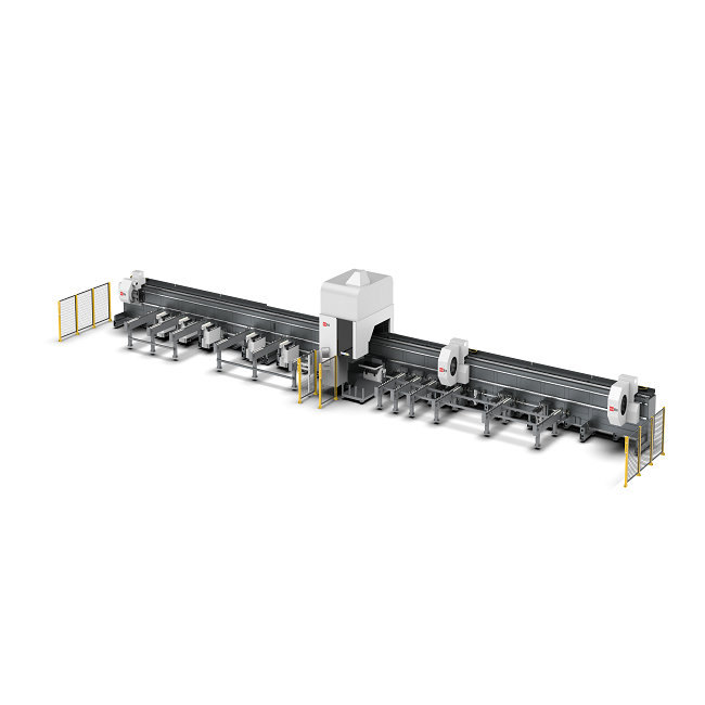 ACME LT-12055TNKA Heavy Duty Four Chucks Tube Laser Cutting Machine