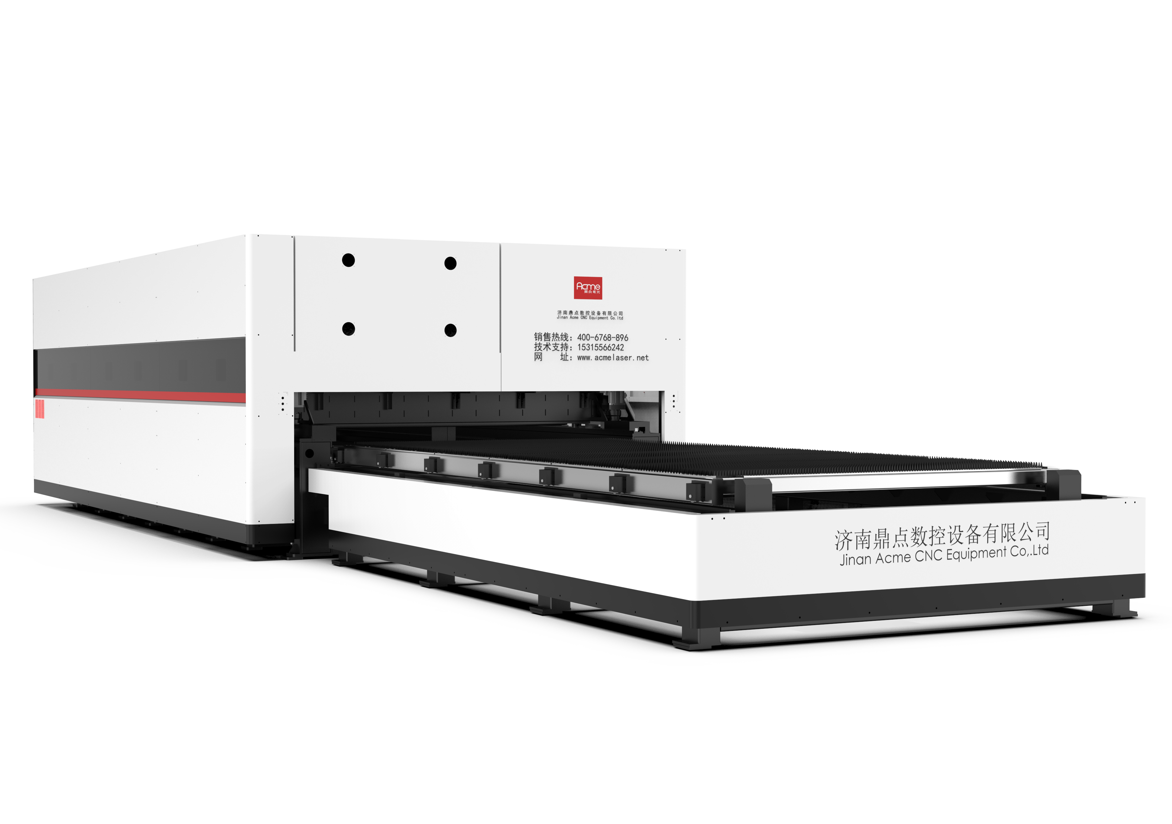 ACME LP-6025D High Power Enclosed Bevel Large Fiber Laser Cutting Machine for Plate