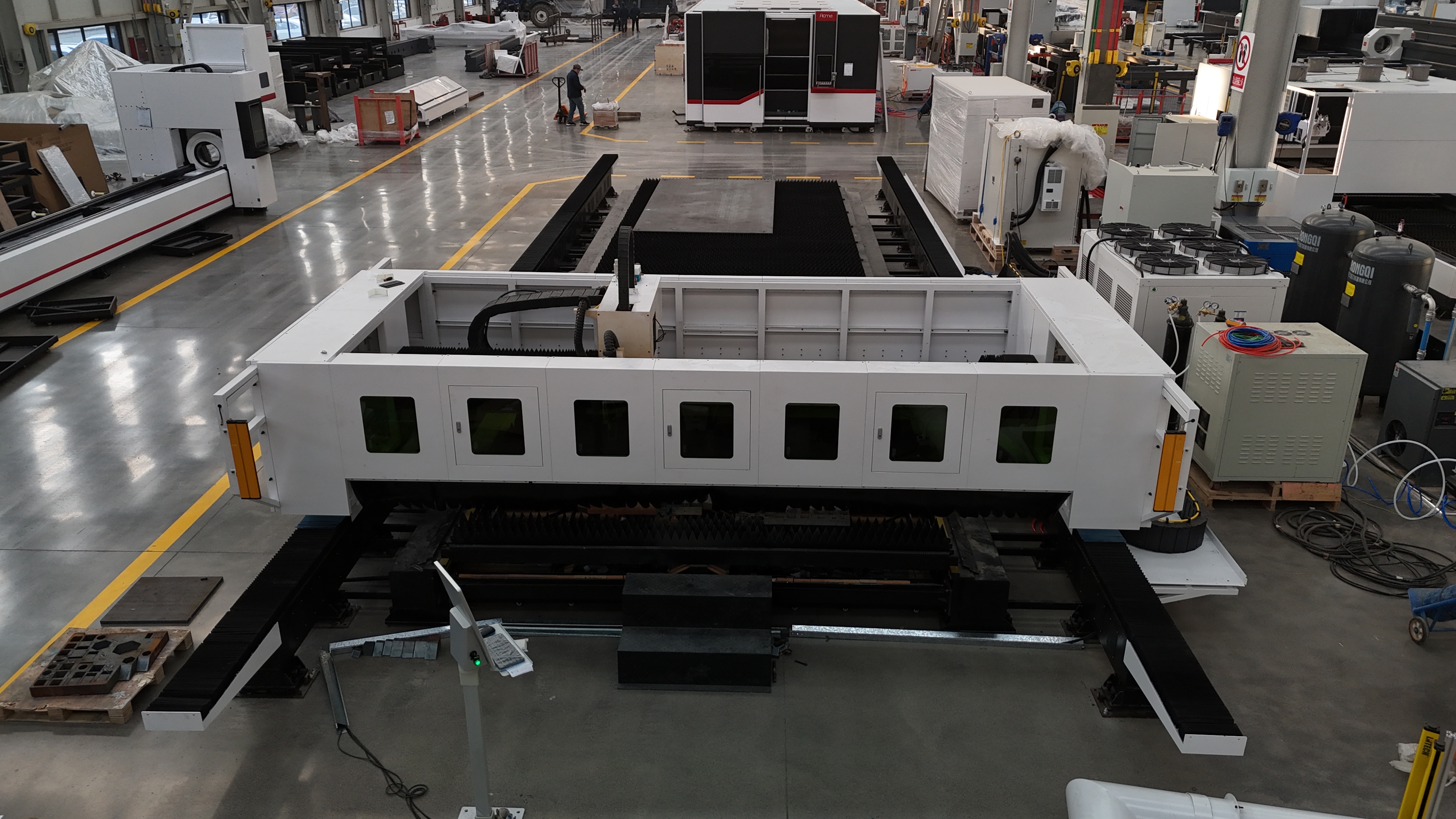 ACME LP-12030SK High Power Ground Rail Laser Bevel Cutting Machine