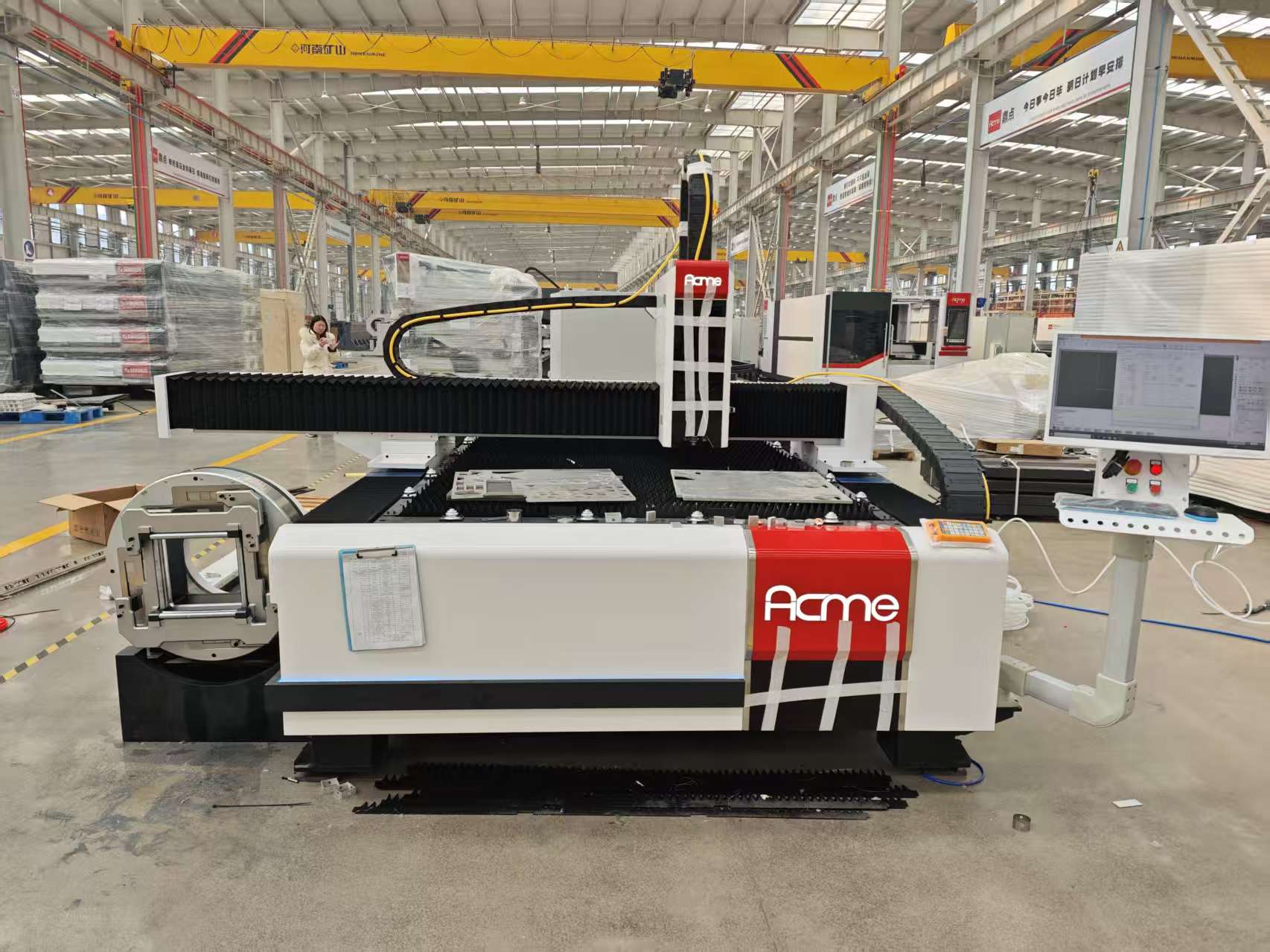  Acme LP-3015ST Compact Sheet and Tube Integrated Laser Cutting Machine