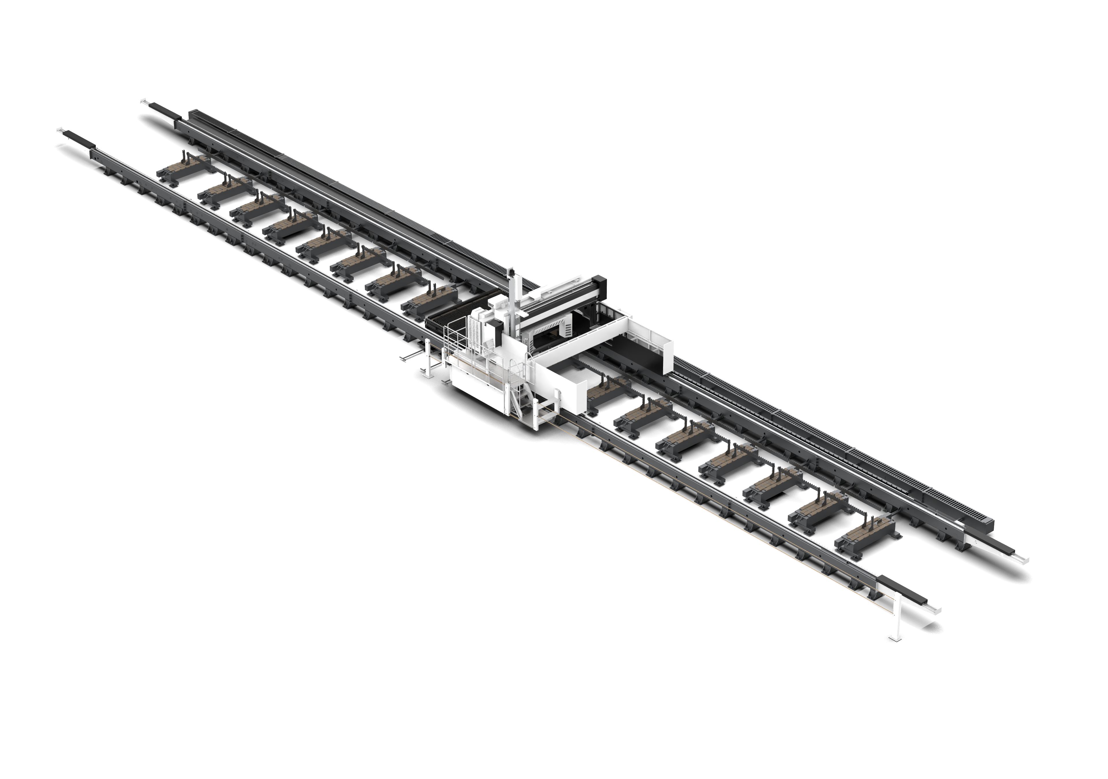 LHM-series Heavy Duty Gantry Profile Laser Cutting Machine